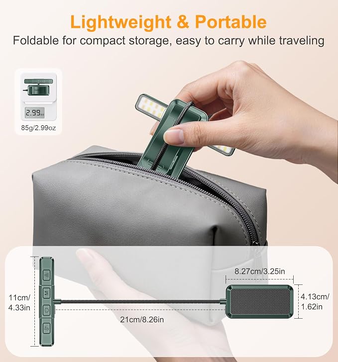 Gritin 2026 Gen 2 Book Light for Reading- 32 Eye Caring Full Spectrum LED | 5 - Image 9