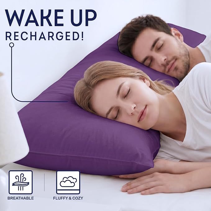 DOWNCOOL Large Body Pillow Insert- Breathable Full Body Pillow - Image 7