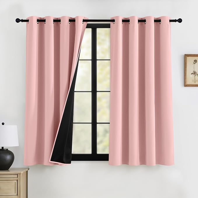 RYB HOME 100% Blackout Curtains by RYBHOME
