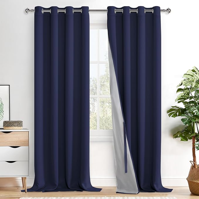XWZO 100% Blackout Curtains by XWZO