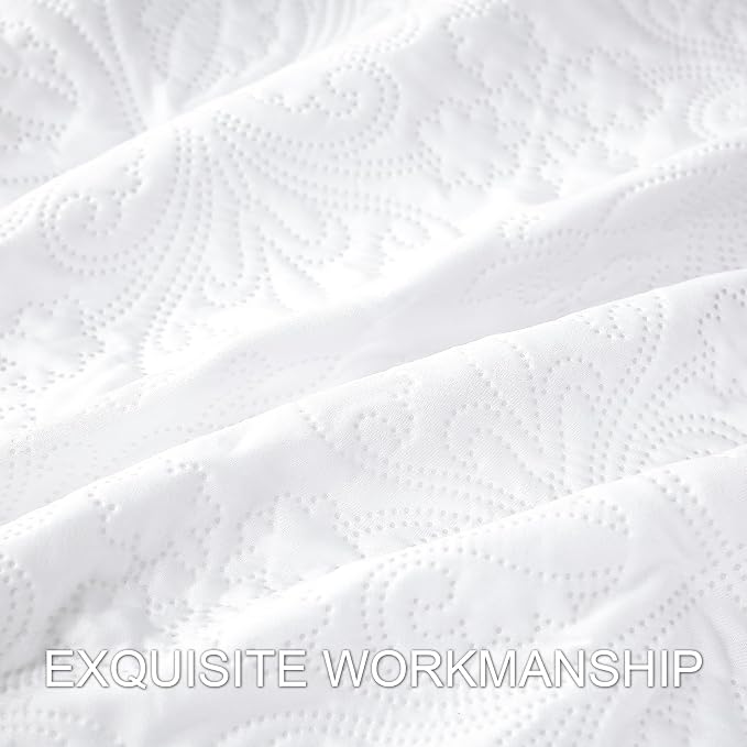Hansleep White Quilt King Size - Image 5