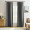 Pinch Pleated Blackout Curtains 96 Inches Long Modern Lush Decor Window by KEQIAOSUOCAI