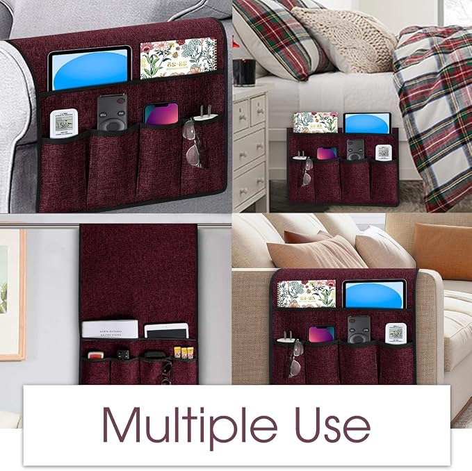 Joywell Remote Holder for Recliner Couch Armchair Caddy Sofa Armrest Organizer - Image 5