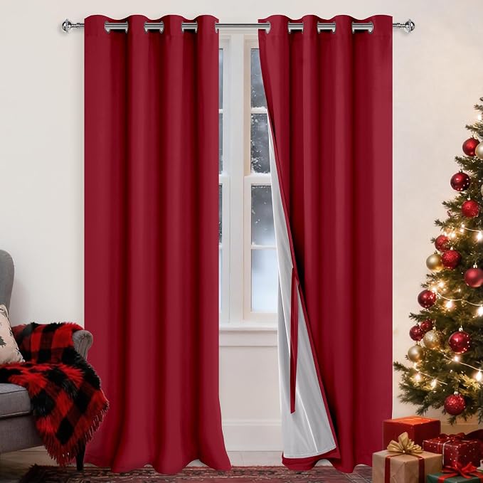 XWZO 100% Blackout Curtains by XWZO