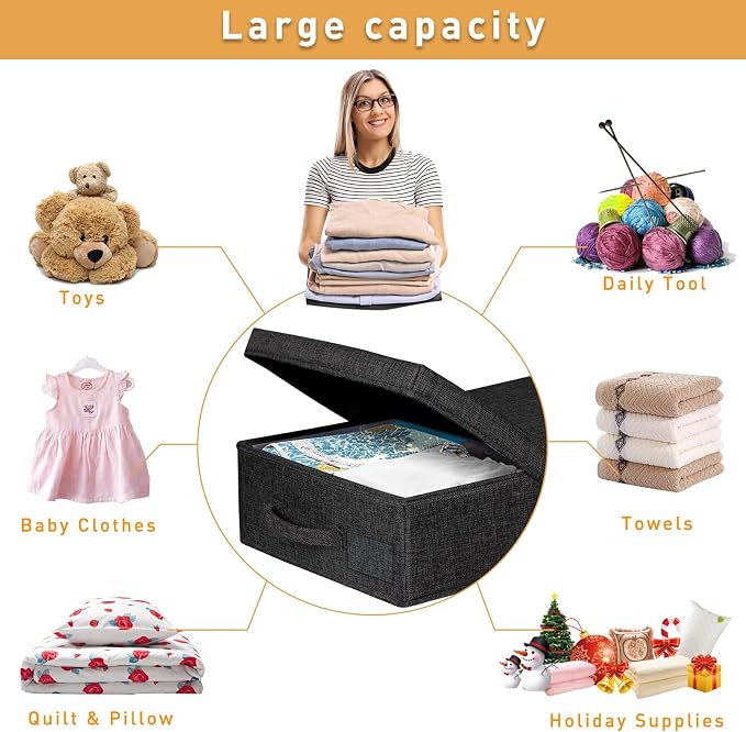 punemi 6 in Tall Under Bed Storage Containers - Image 3