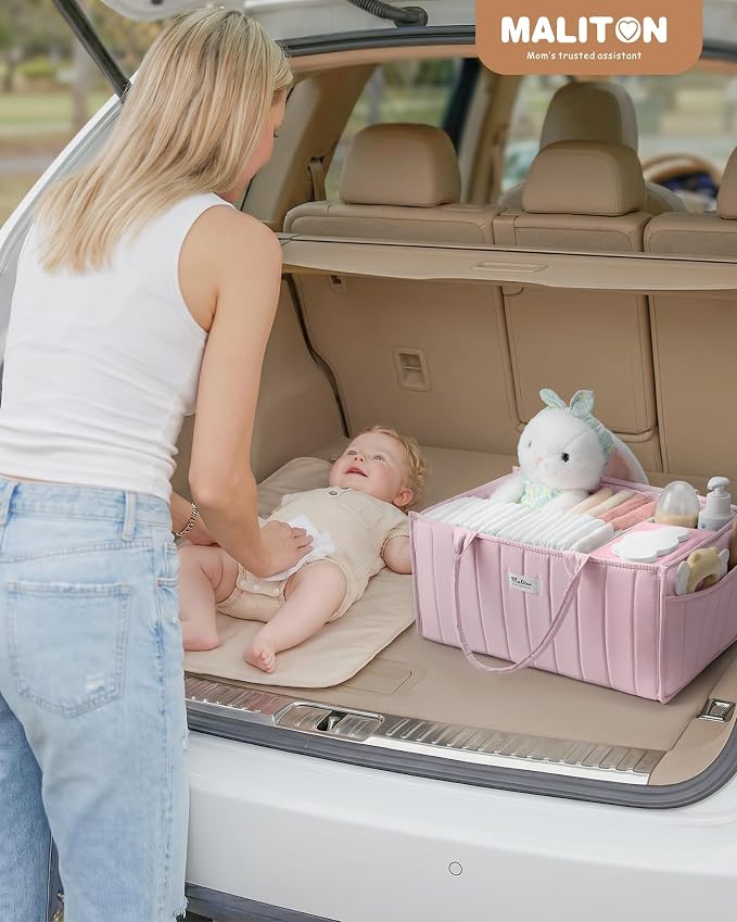 Maliton Baby Diaper Caddy Organizer - Image 7
