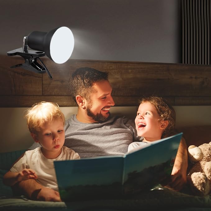RONG&LAN LED Metal Clip On Light Clip on Lamp - Image 7