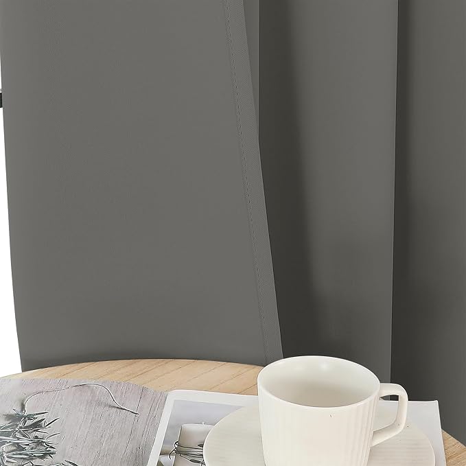 Joydeco Blackout Curtains 90 Inches Long 2 Panels Set, Thermal Insulated Long - Image 5
