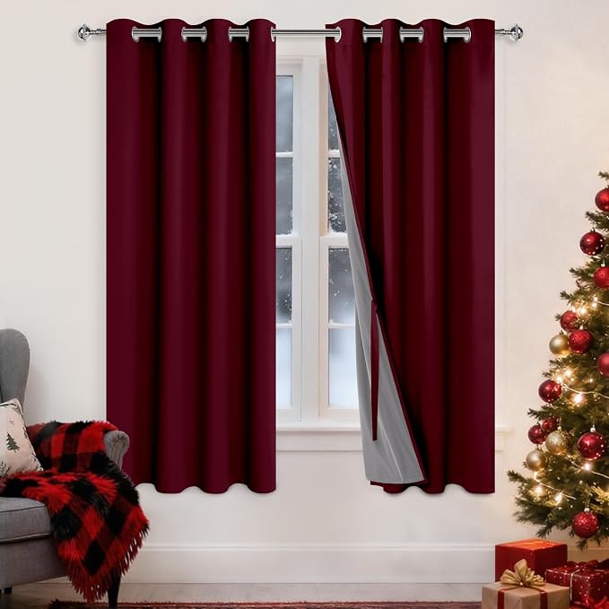 XWZO 100% Blackout Curtains by XWZO