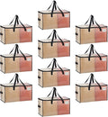 VENO Moving Bags, Storage Bags, Wide Open Top, 10 Pack | Moving boxes by Veno