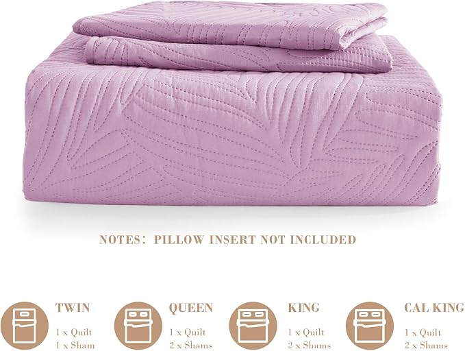 Exclusivo Mezcla California King Quilt Bedding Set, Microfiber Bedspreads | - Image 6