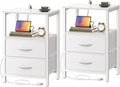 Huuger Nightstands Set of 2, End Tables by Huuger