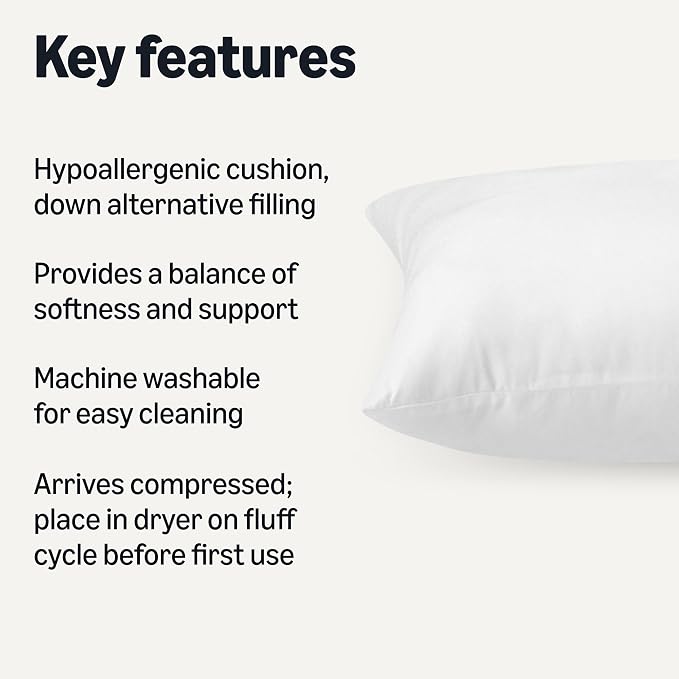 Amazon Basics Soft Supportive Long Body Pillow - Image 2