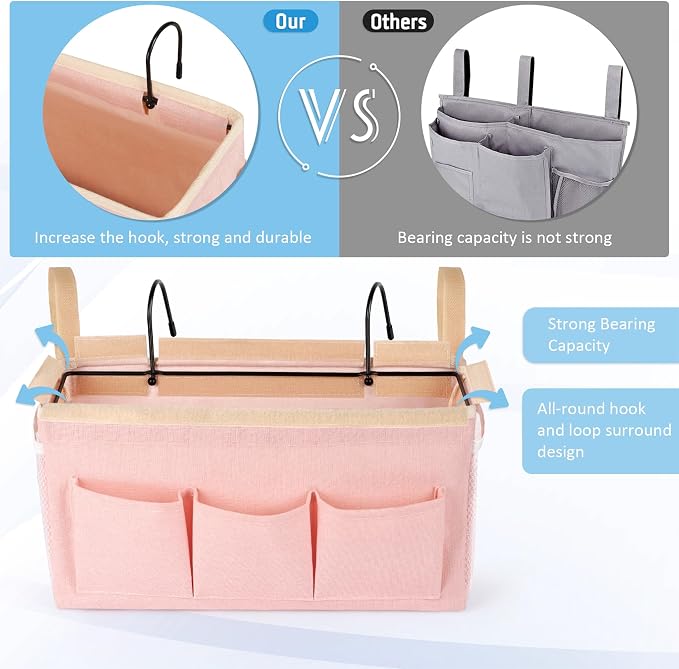 Bedside Caddy Bedside Storage Bag - Image 5