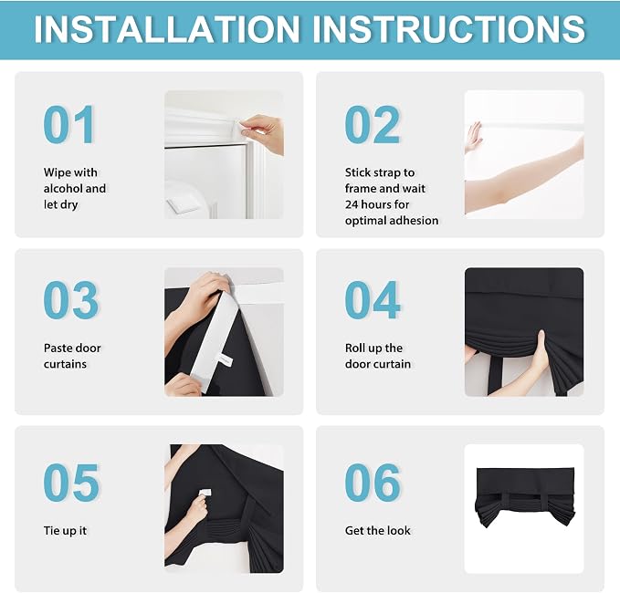 RYB HOME Blackout Curtain Privacy Window Drape - Image 3