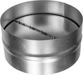 Draft Blocker 10'' Inch - Backdraft Damper - Draft Stopper - Backflow Preventer - Inline Fan Vent Deflector - One-Way Airflow Ducting - Dryer Duct Connector with Backdraught Flap