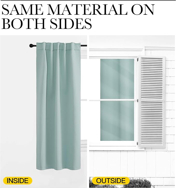 NICETOWN Window Treatment Blackout Curtains and Draperies - Image 6