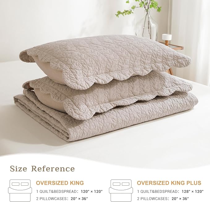 CozyTide Oversized King Bedspread 120"x120" - Image 8