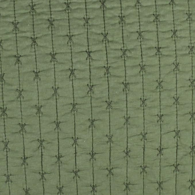 Levtex Home Cross Stitch Reversible Queen Bedspread Set - Image 6