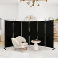 T&Jero 6-Panel Folding Room Divider, 6ft Tall Portable Privacy Screen Wall by TJero
