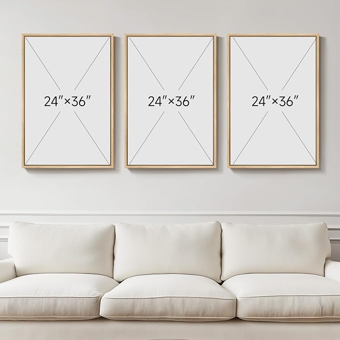 Large 3D Textured Framed Neutral Abstract Wall Art - Image 7