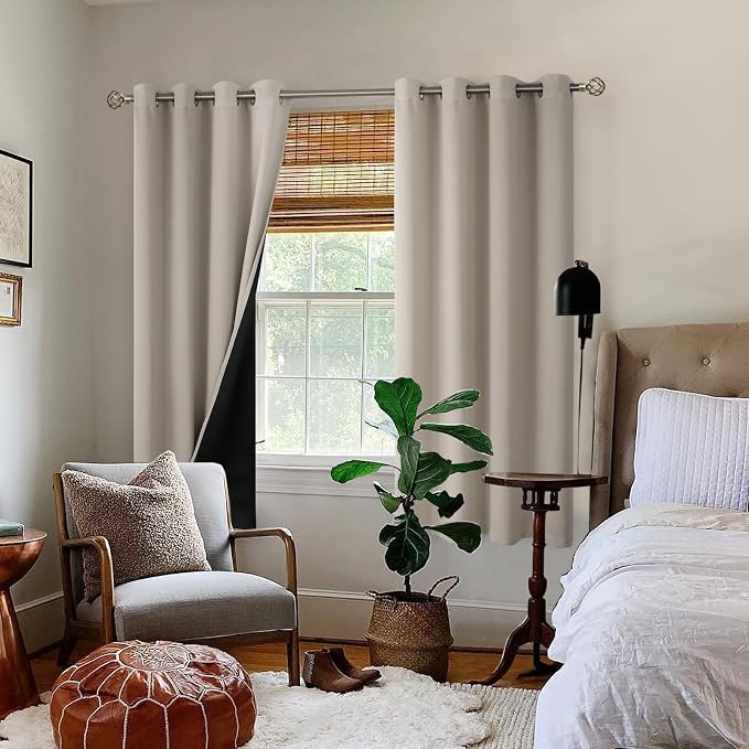 BGment Thermal Insulated 100% Blackout Curtains - Image 2