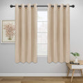 Easy-Going Thermal Grommet Blackout Curtains, 2 Panels 52x63 in, Noise Reduction by Easy-Going