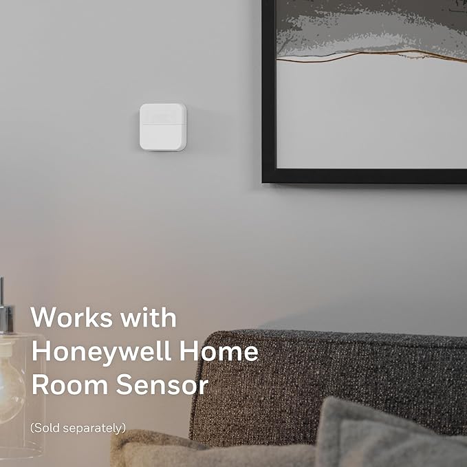 New Honeywell Home X8S WiFi Smart Thermostat with Video Doorbell Compatibility, IAQ Control, and Customizable Touchscreen Display, Black