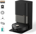 DREAME X50 Ultra Complete Robot Vacuum and Mop with Auto-Empty and Mop Self-Cleaning, 20,000Pa Suction, Obstacle Avoidance and 360° Navigation, Corner to Edge Deep Cleaning, Detangling Brush (Black)