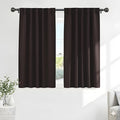 PONY DANCE Black Out Curtains 48 inch Long by PONYDANCE