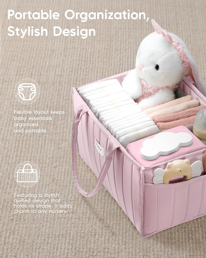 Maliton Baby Diaper Caddy Organizer - Image 5