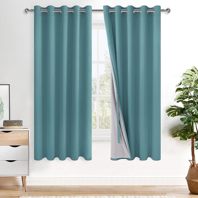 XWZO 100% Blackout Curtains by XWZO