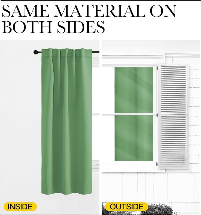 NICETOWN Window Treatment Blackout Curtains and Draperies - Image 6