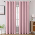CUCRAF Blackout Curtains 96 inch Length 2 Panels Set, Room Darkening Drapes by CUCRAF
