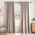 96 inch long blackout window curtains 2 Panels by Topfinel
