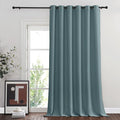 NICETOWN Blackout Sliding Door Curtain 95 inches Long, Grommet Thermal Curtain by NICETOWN