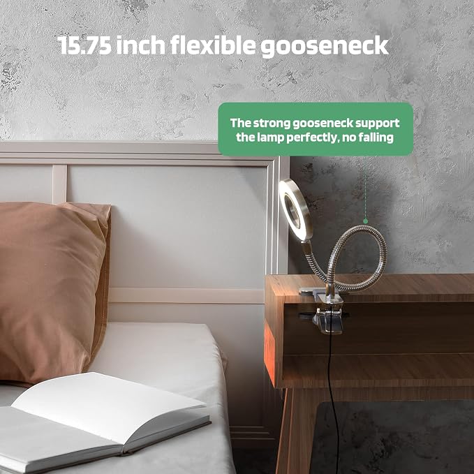 Glorious-LITE Clip on Light 36 LED Eye Caring Reading Light - Image 3