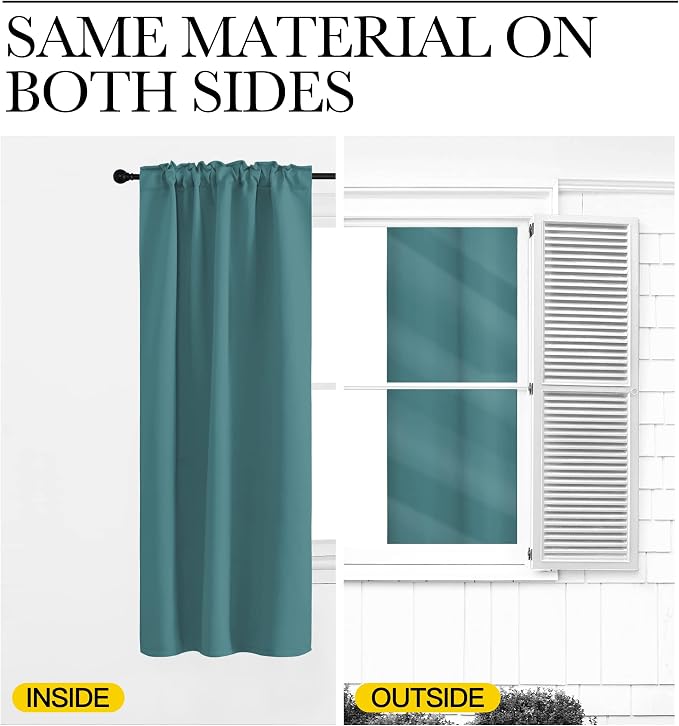 NICETOWN Bedroom Curtains Blackout Panels - Image 7