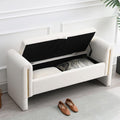 HRVEOCEI Upholstered Storage Bench by HRVEOCEI