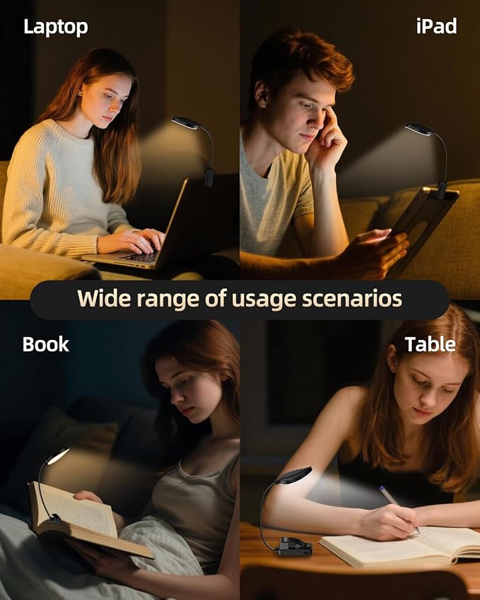 Rechargeable Book Lights for Reading at Night - Image 7