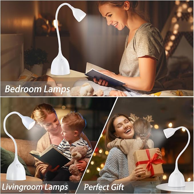 EJIAXIN Desk Lamp for College Dorm Room - Image 5