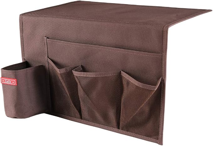 Zafit 5 Pockets Bedside Caddy, Bedside Storage Organizer - Image 3