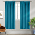 BGment Teal Blue Blackout Curtains by BGment