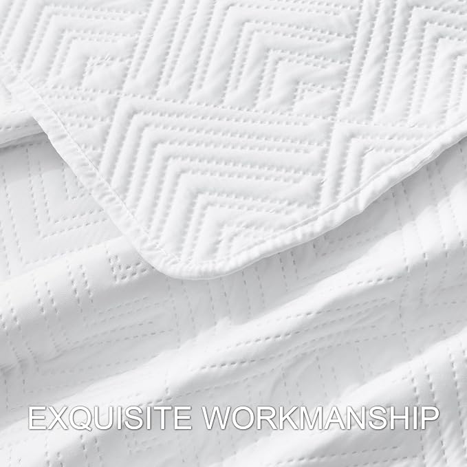 Hansleep White Quilt Queen Size - Image 5