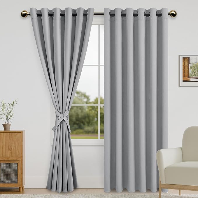 DWCN Blackout Curtains for Bedroom by DWCN