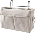 F&Y Cotton Linen Bedside Hanging Organizers, Storage Pocket Basket by F%26Y