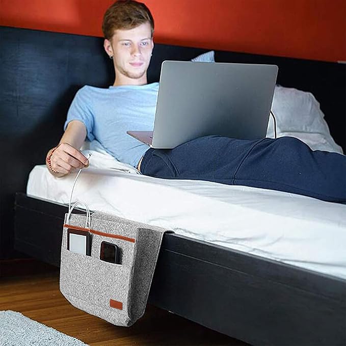 Bedside Caddy, Sofa Caddy, Storage Organizer Pocket - Image 8
