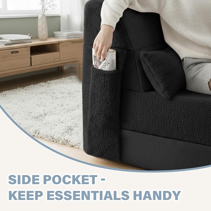 Convertible Folding Sofa Bed Mattress - Image 4