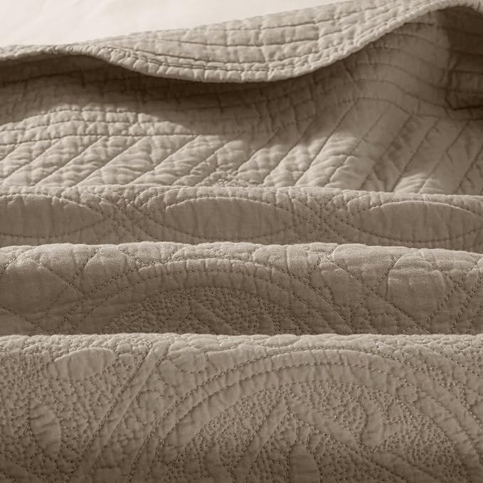 Calla Angel Sage Garden Luxury Pure Cotton Matelasse Quilt - Image 7