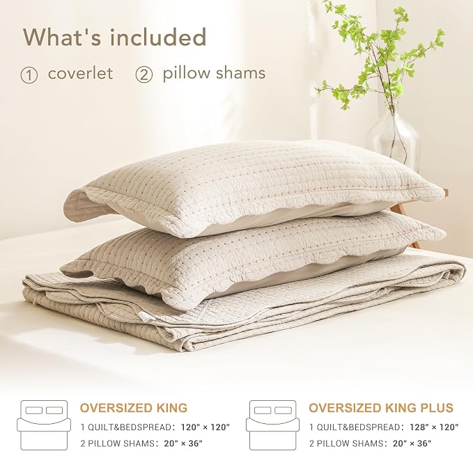 Lady Ann Oversized King Bedspreads 128x120 Multi-Color Dot Pattern Print - Image 7